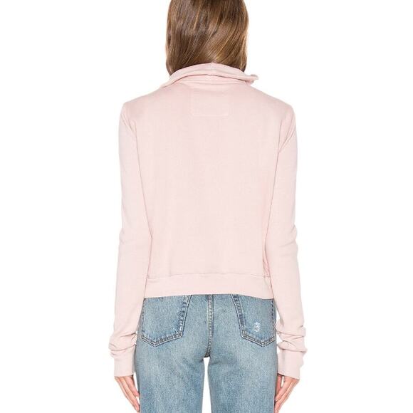 Frank & Eileen Tee Lab Side Zip Fleece Jacket In Dirty Ballerina Size Small - Picture 10 of 15
